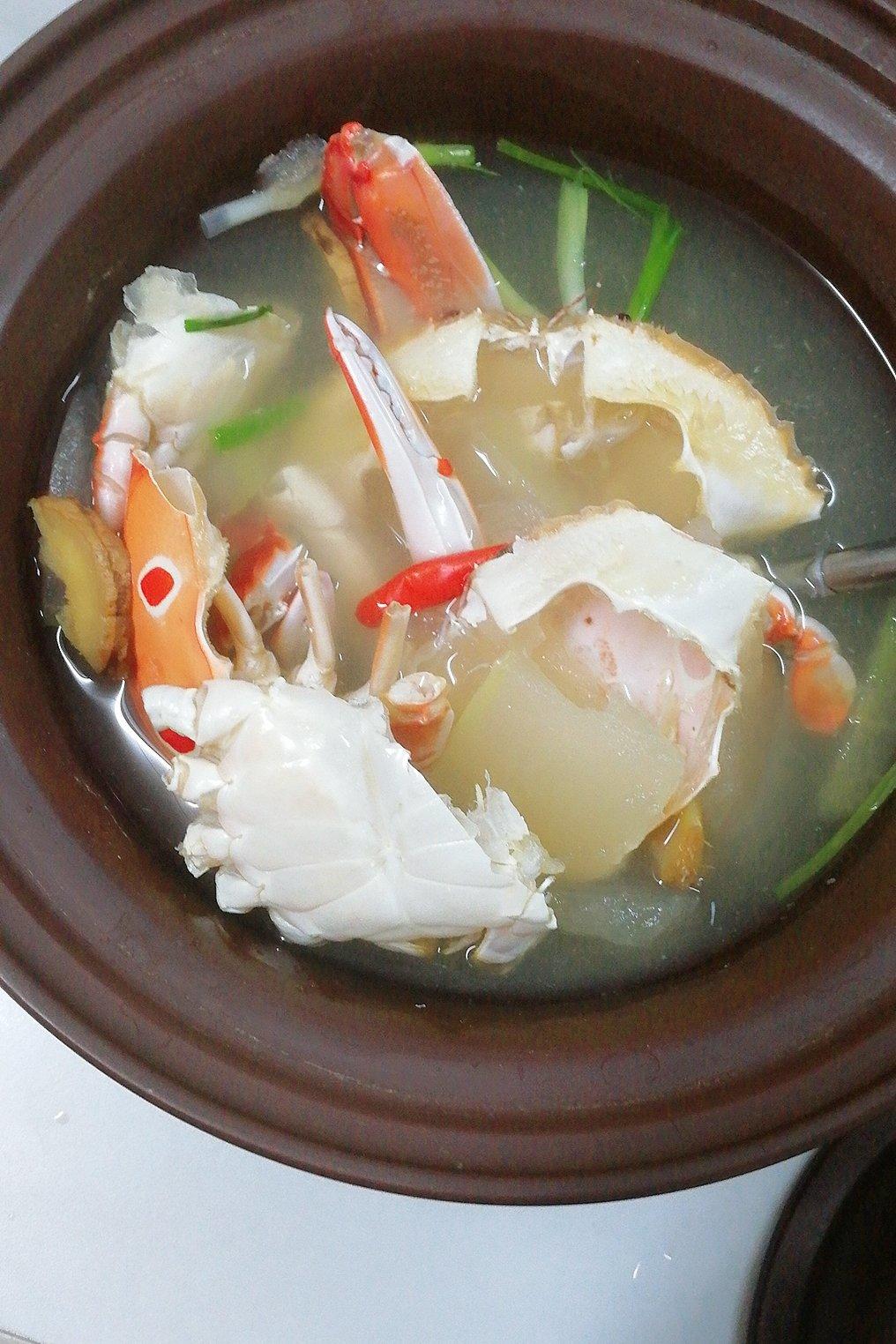 冬瓜蟹汤