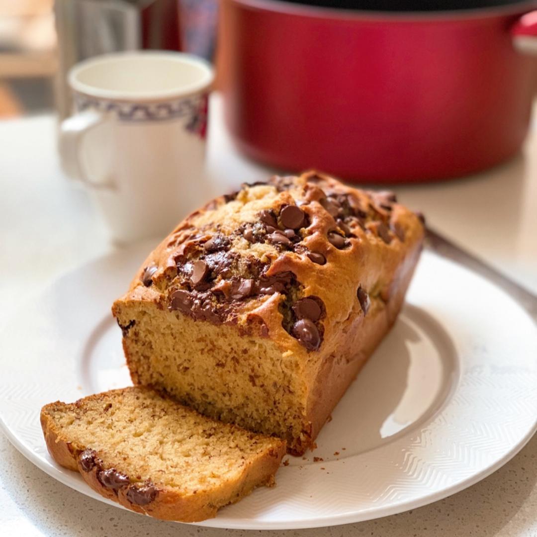 星巴克香蕉核桃蛋糕（Banana loaf）