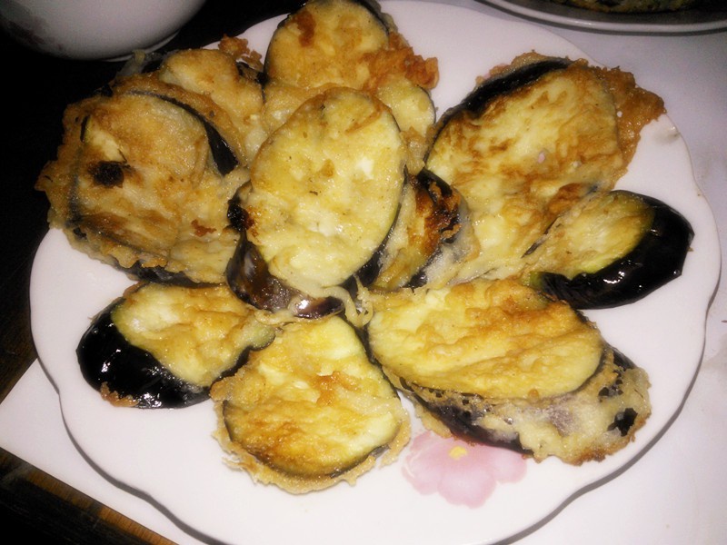 夏日煎茄饼