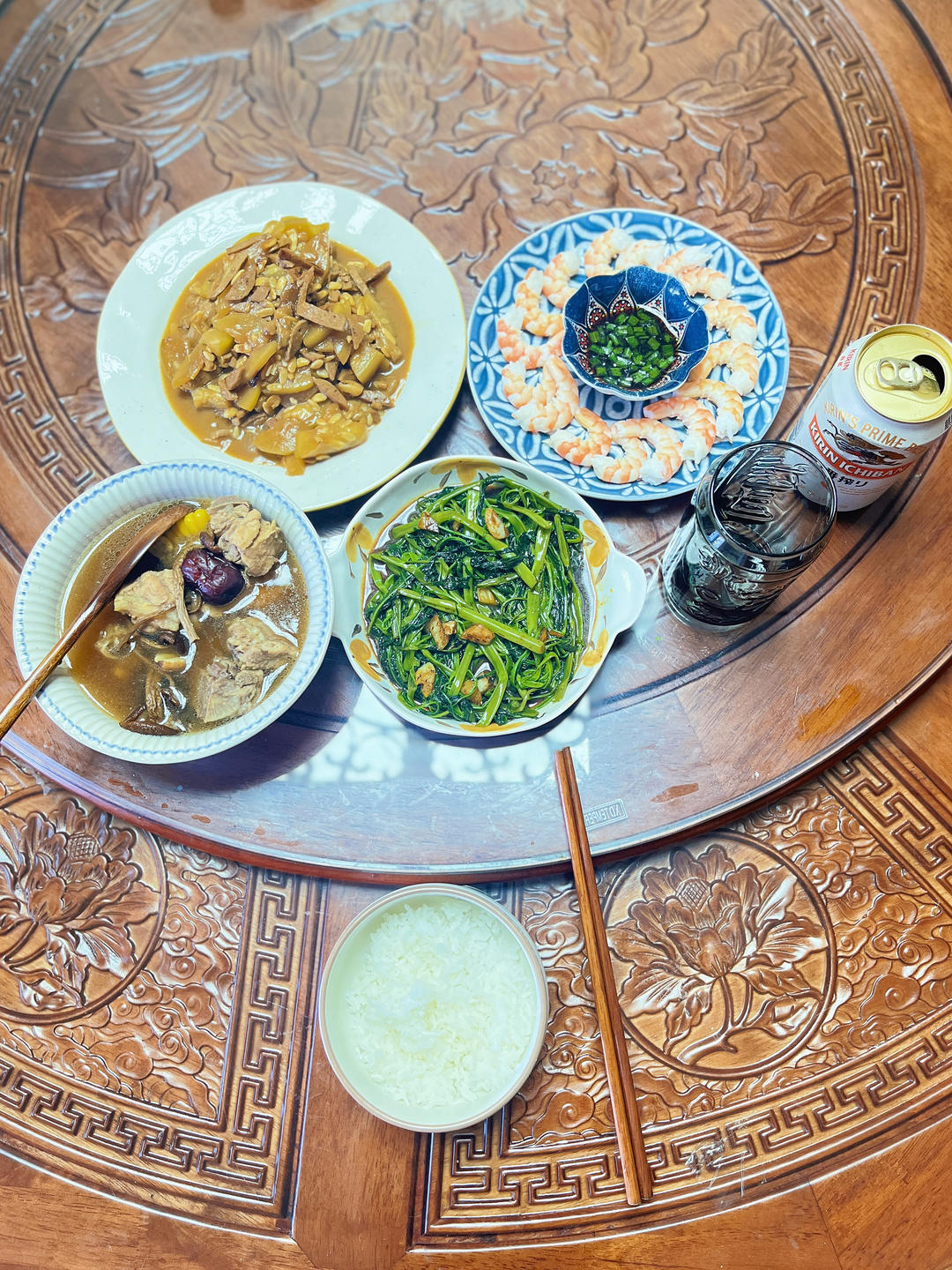 茶树菇排骨汤（营养靓汤）
