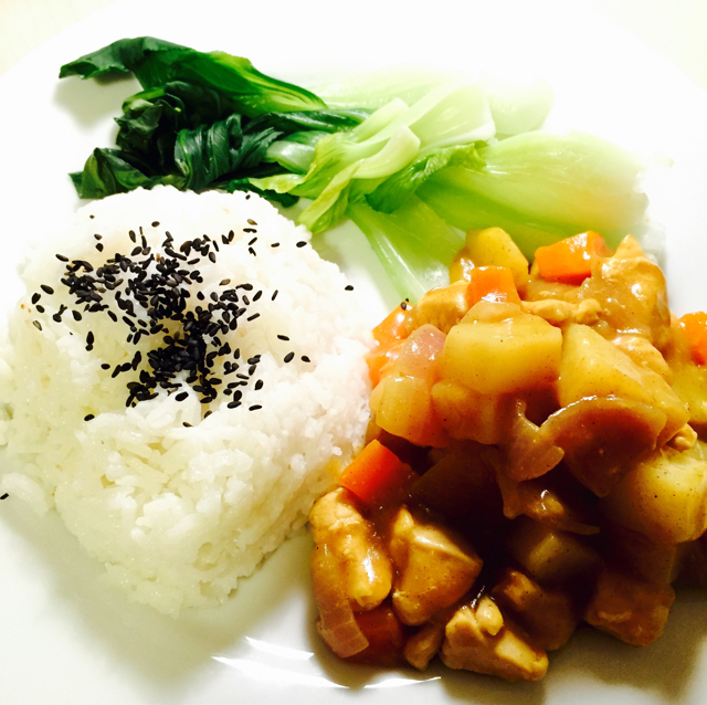 咖喱鸡饭