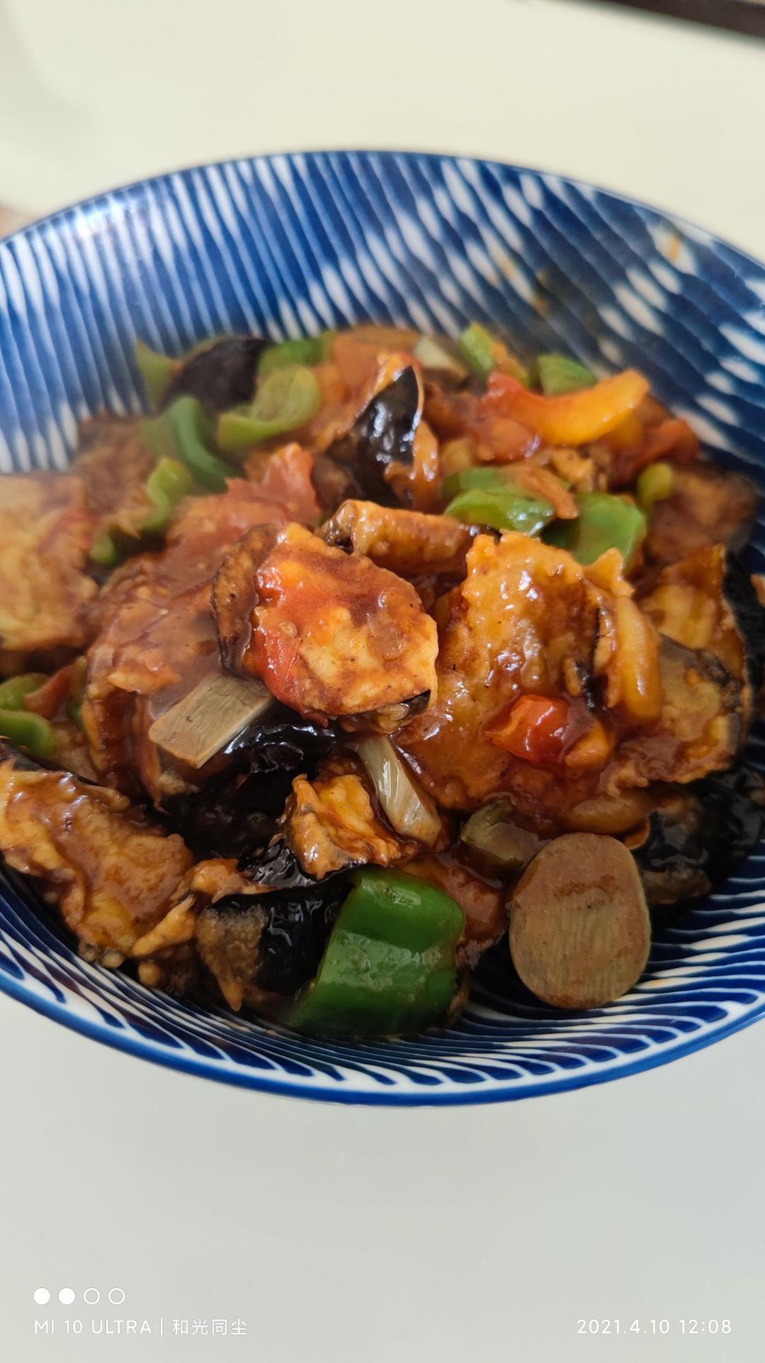 比饭馆好吃的烧茄子