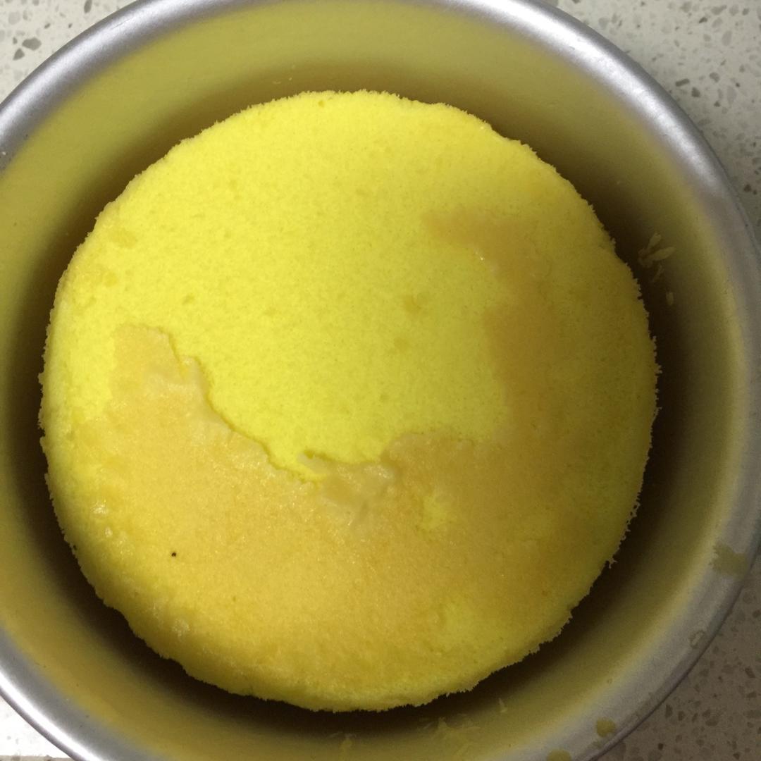 6寸戚风蛋糕（2蛋）