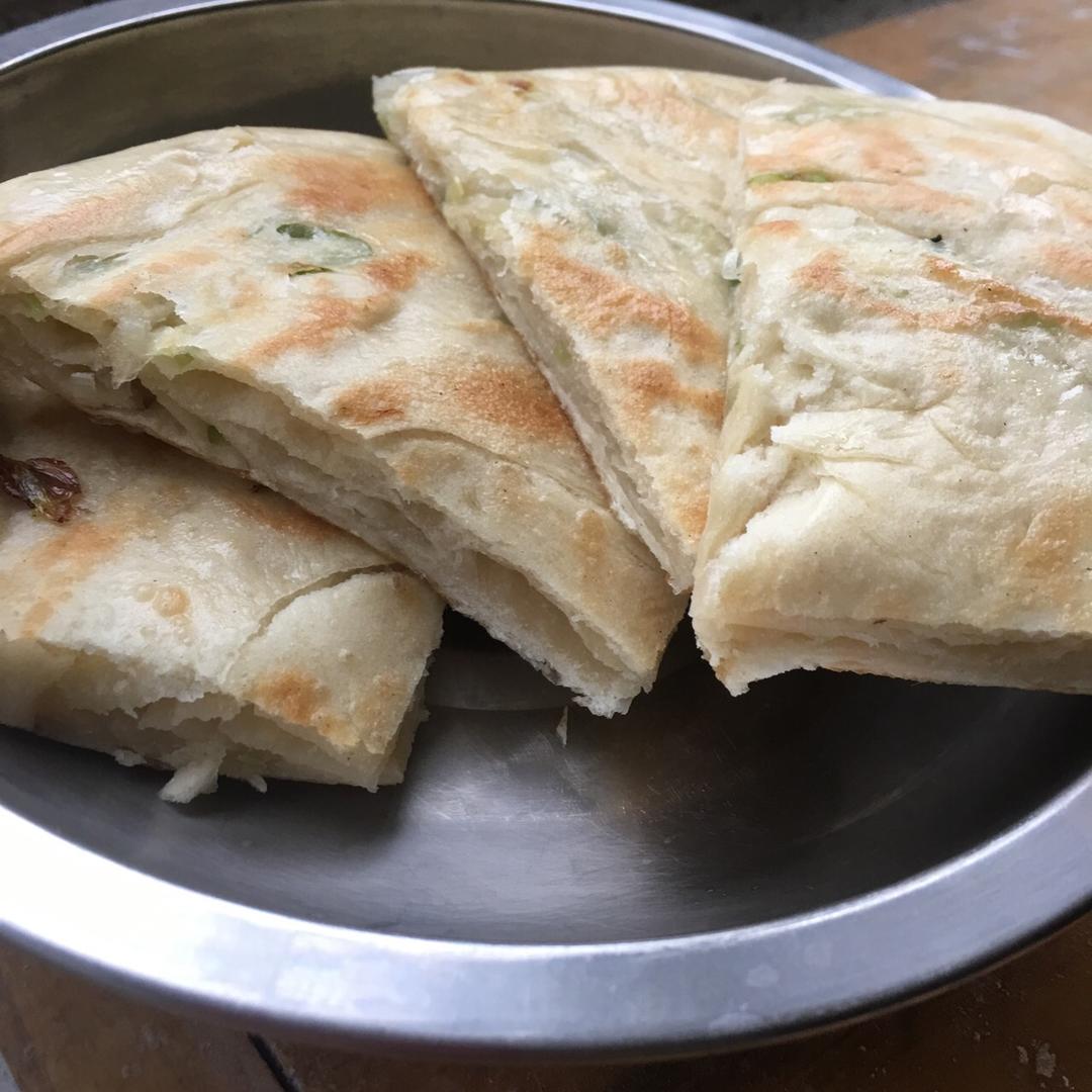 发面葱油酥饼