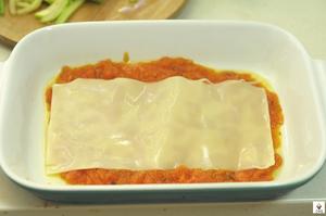 素意大利千层面（Vegetarian Lasagne)的做法 步骤6