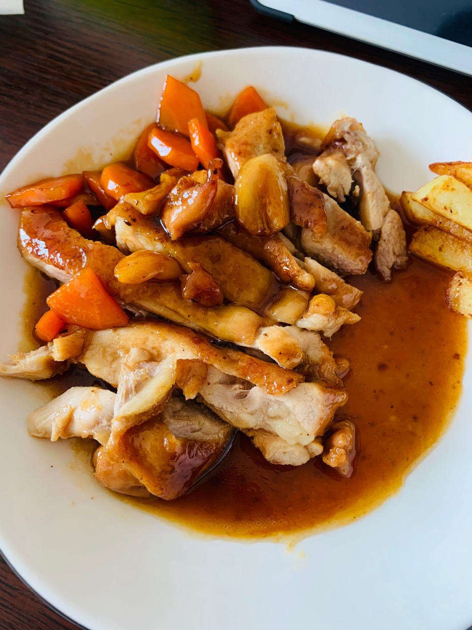 照烧鸡腿饭