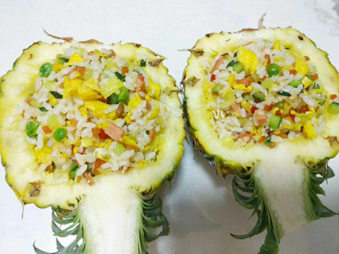 简单易操作的菠萝饭