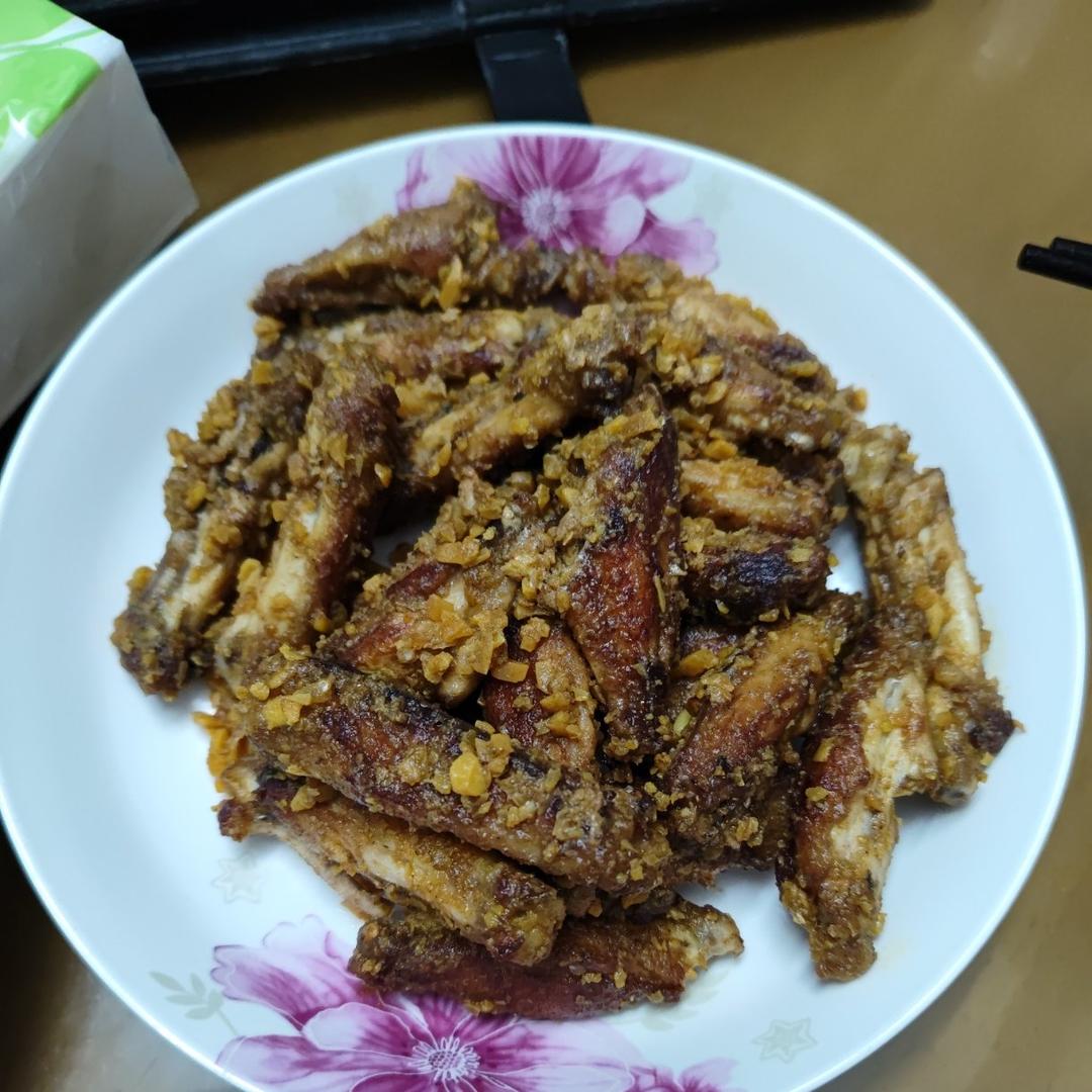 金沙鸡翅【咸蛋黄焗鸡翅】