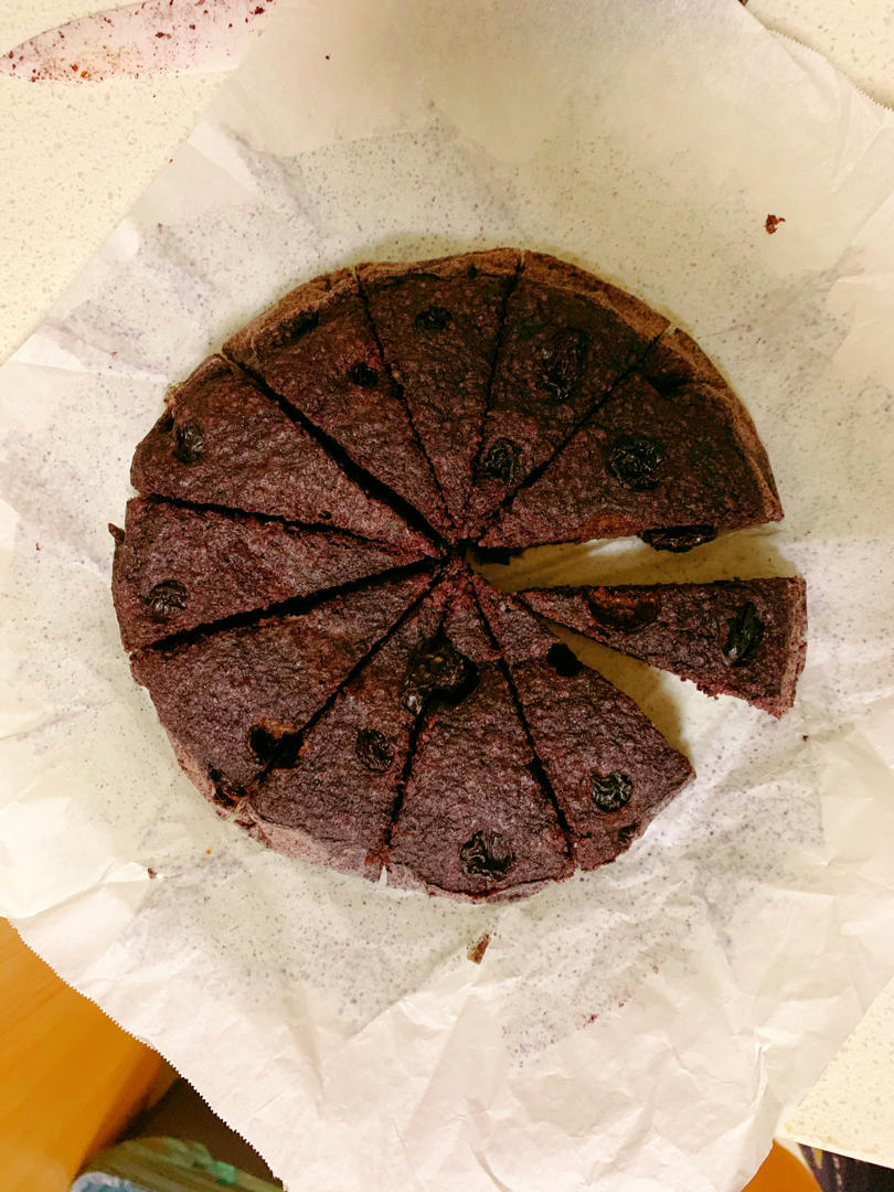 黑米蒸糕