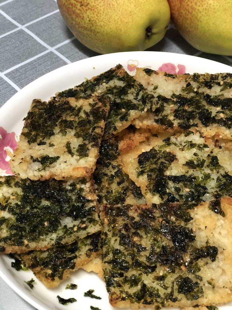 米饭海苔锅巴