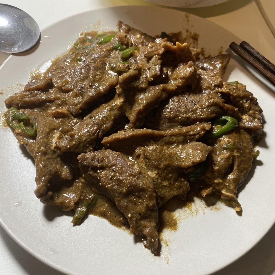 杭椒牛柳黑椒牛柳 终于找到炒出嫩牛肉的办法了 肉片肉丝都适用