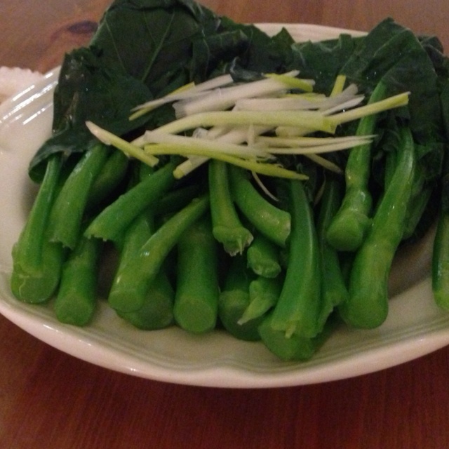 白灼芥蓝