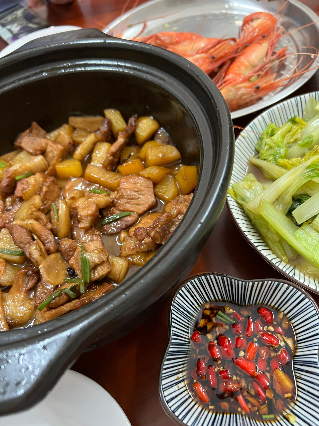 红烧肉炖土豆（丝毫不腻）