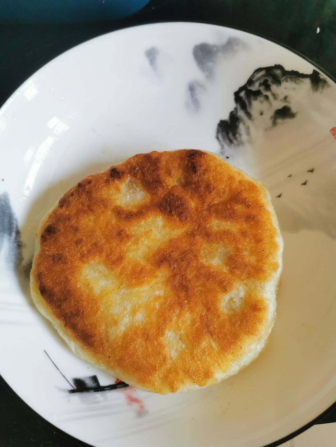 不用去早餐店的发面馅饼