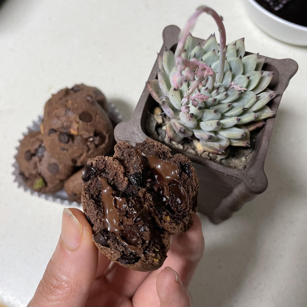 秒杀趣多多❗️巧克力坚果软曲奇饼干