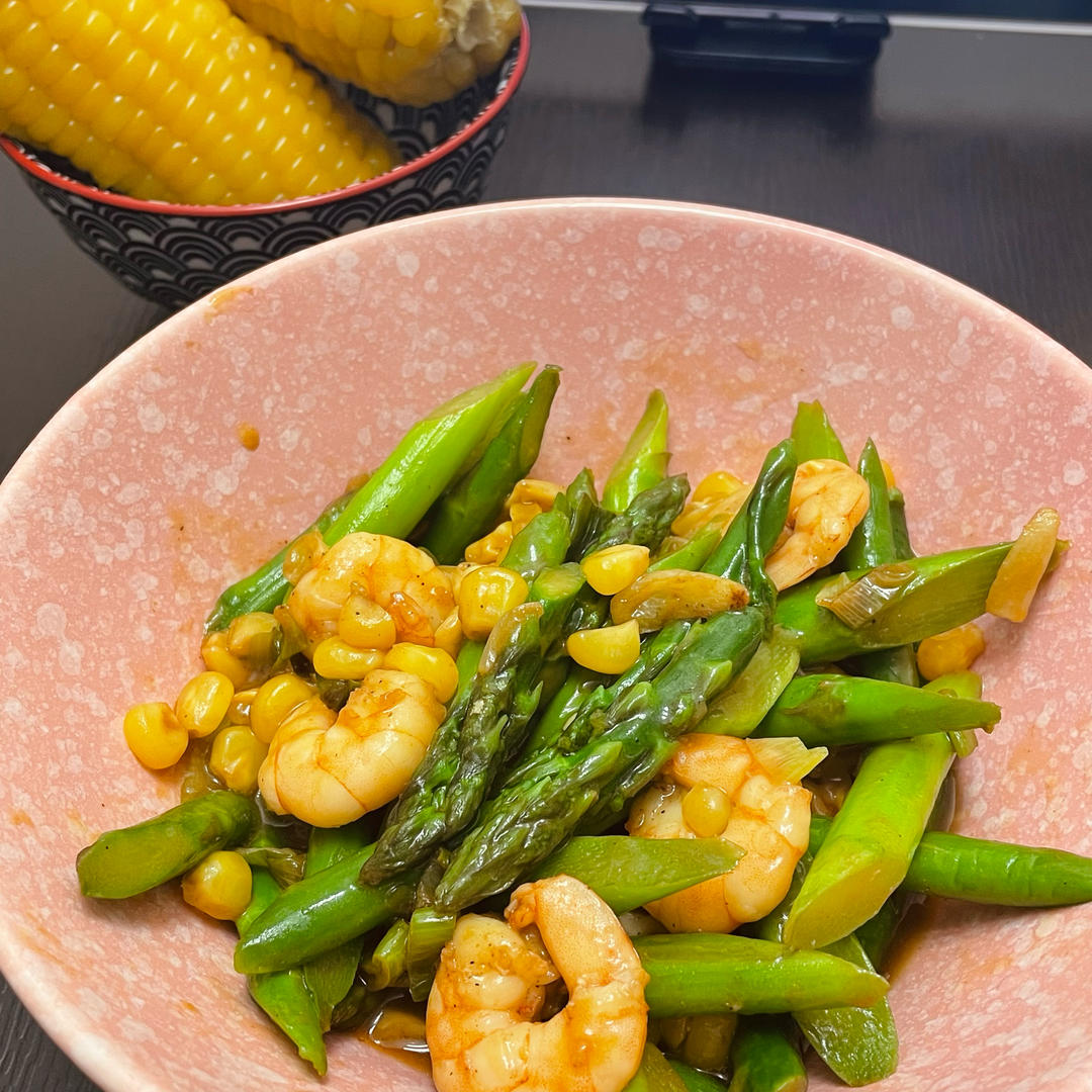 虾仁芦笋（清甜如初夏）