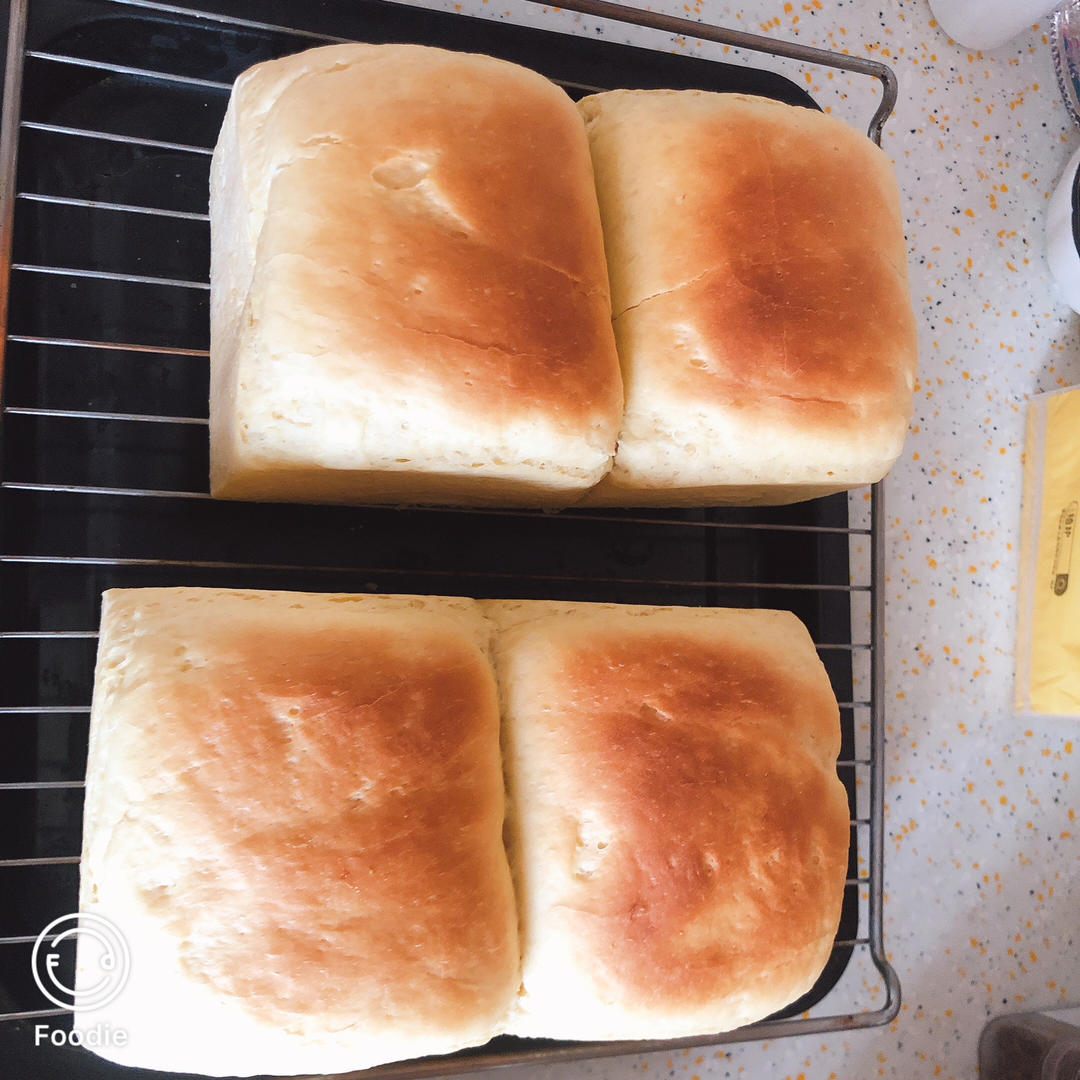 南瓜吐司，奶香南瓜吐司，极致柔软，直接法