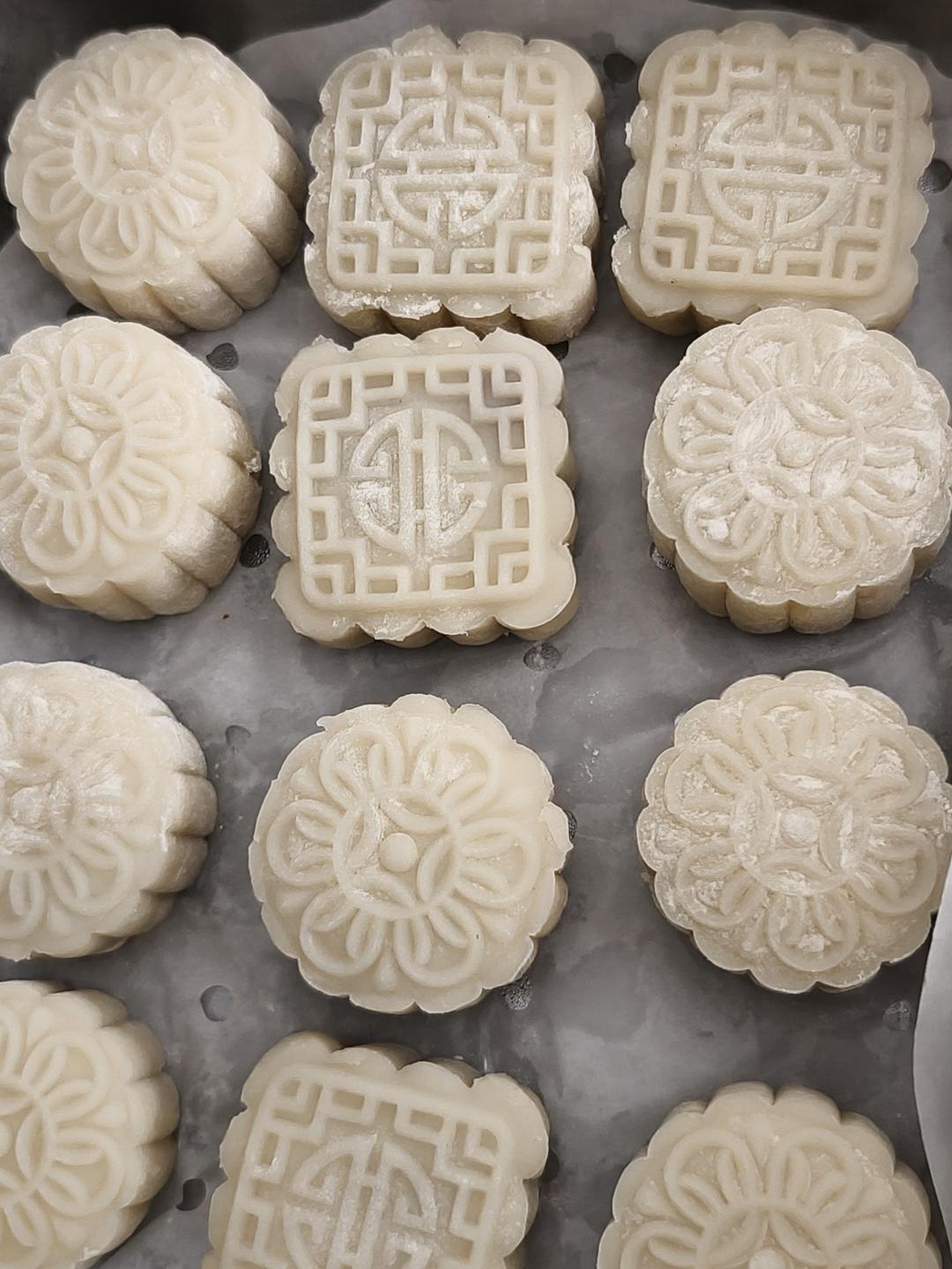 冰皮月饼(不会被腻到的奶黄馅)