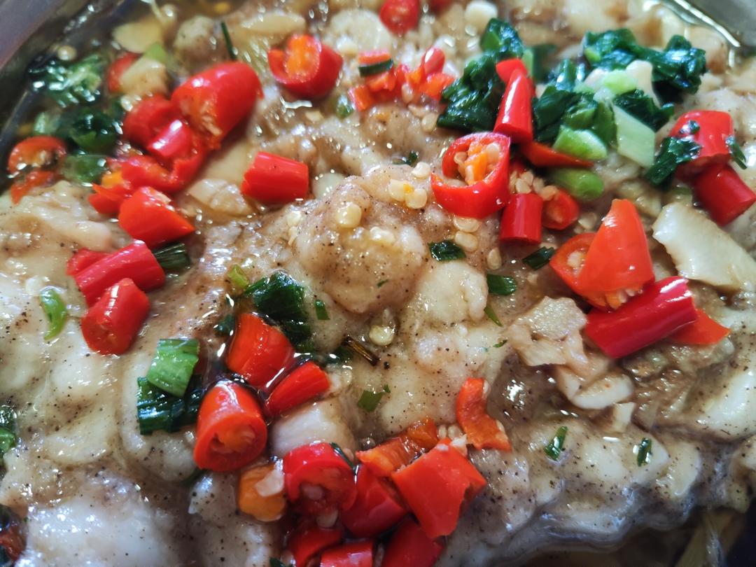 🔥吃不胖❗️蒜蓉粉丝龙利鱼❗️