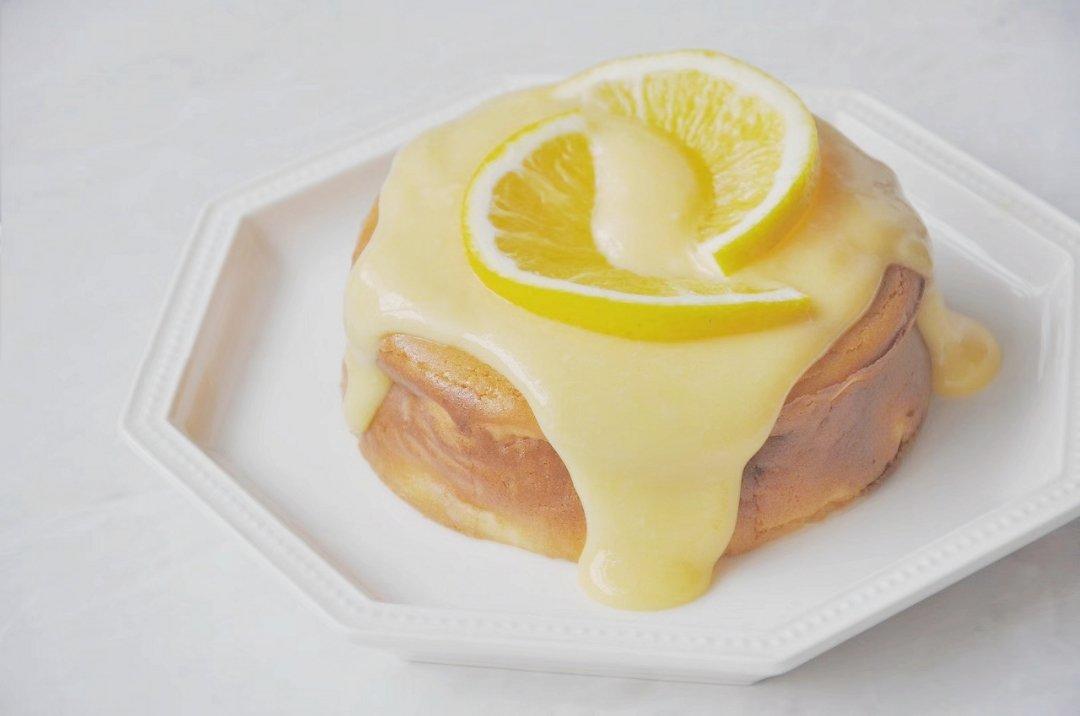 柠檬酱芝士蛋糕.Lemon curd cheesecake.