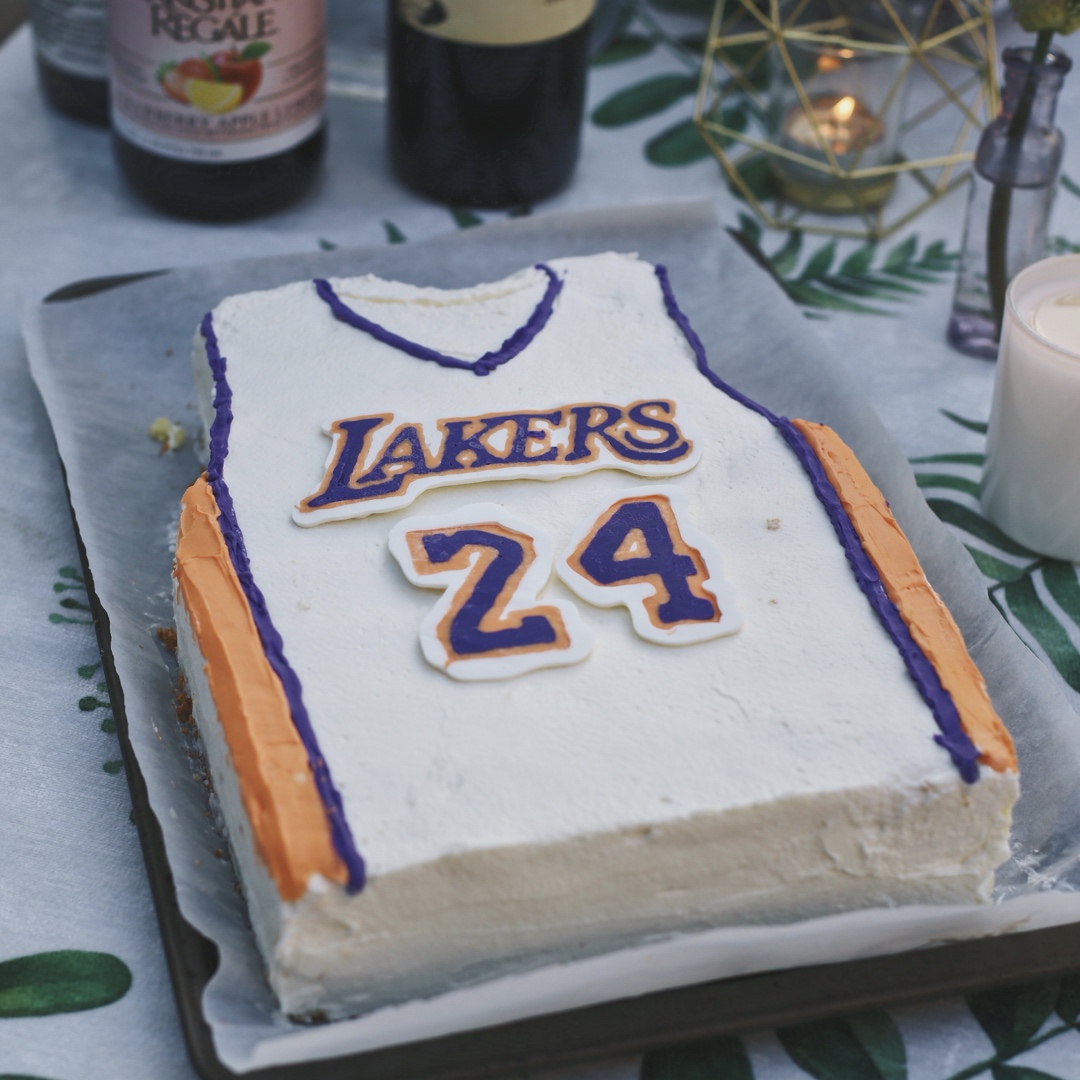 篮球球衣蛋糕