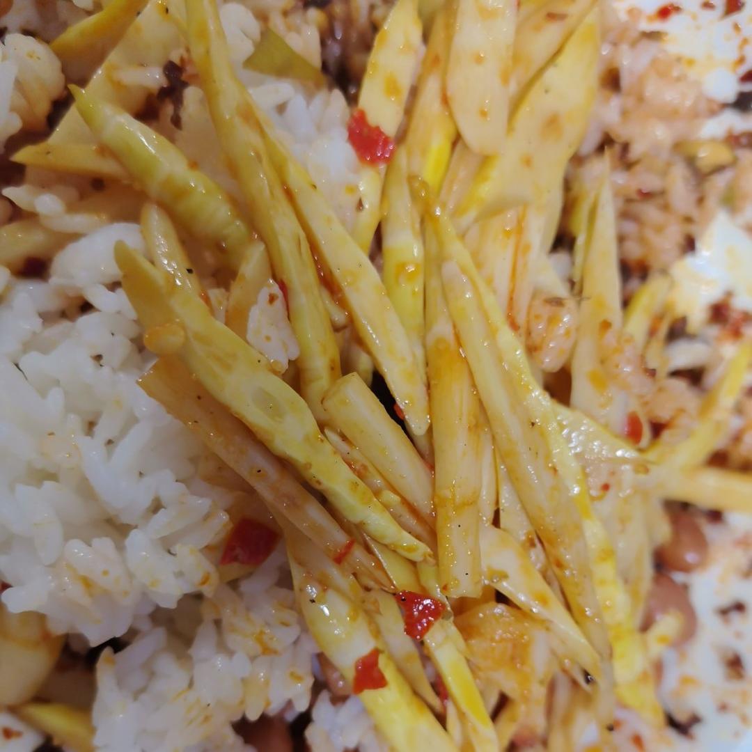 肉炒笋尖