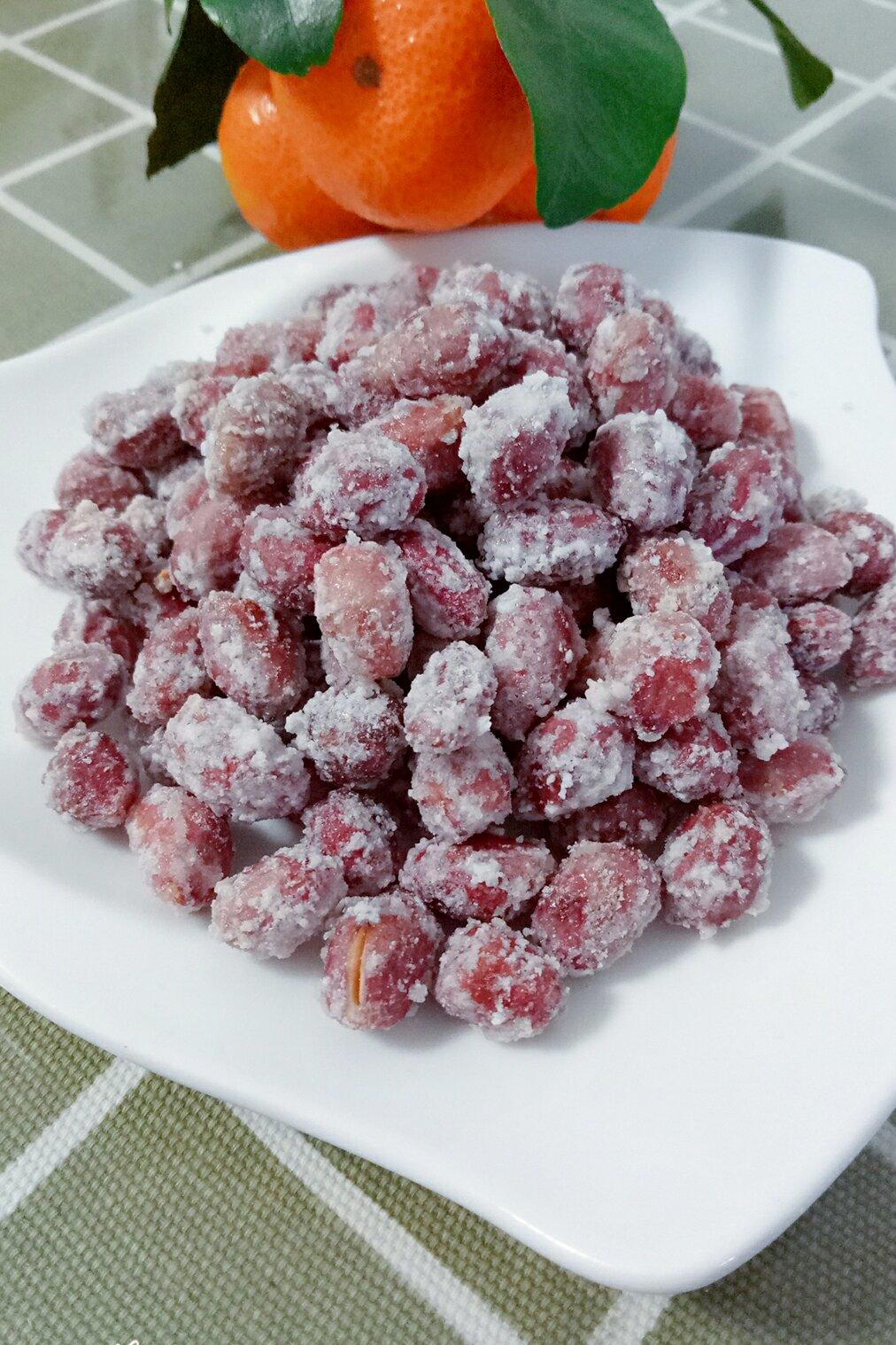 过年的快手小零食——糖霜花生