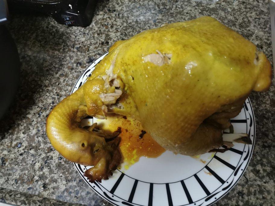 电饭煲版盐焗鸡