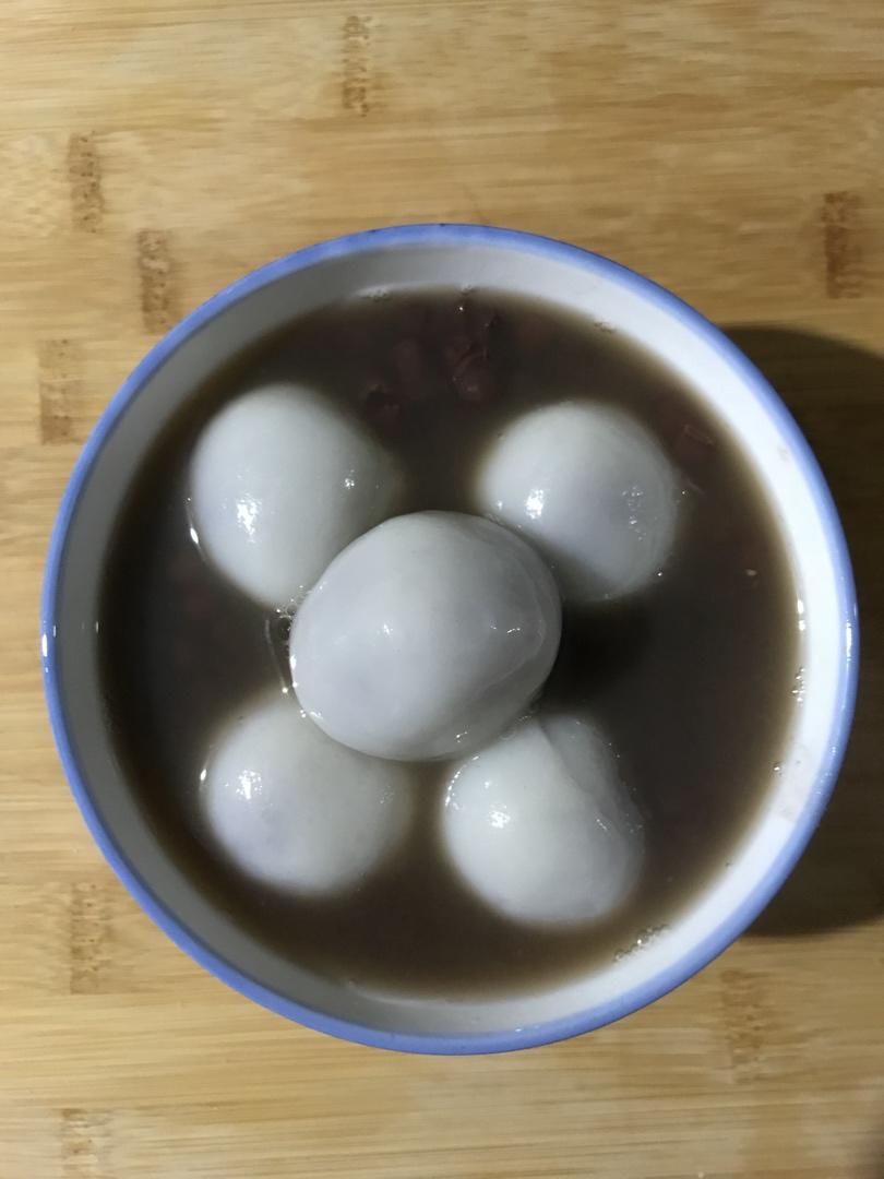 圆圆满满-红豆沙紫薯汤圆