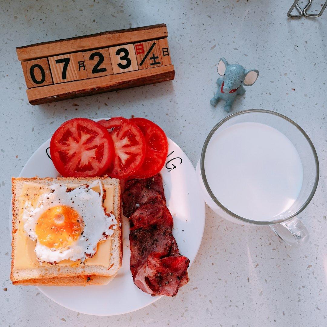 火腿芝士蛋三文治