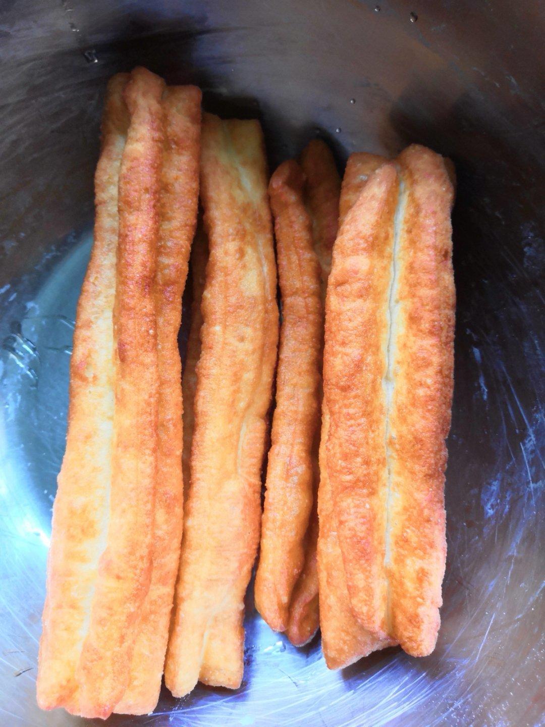 自制油条