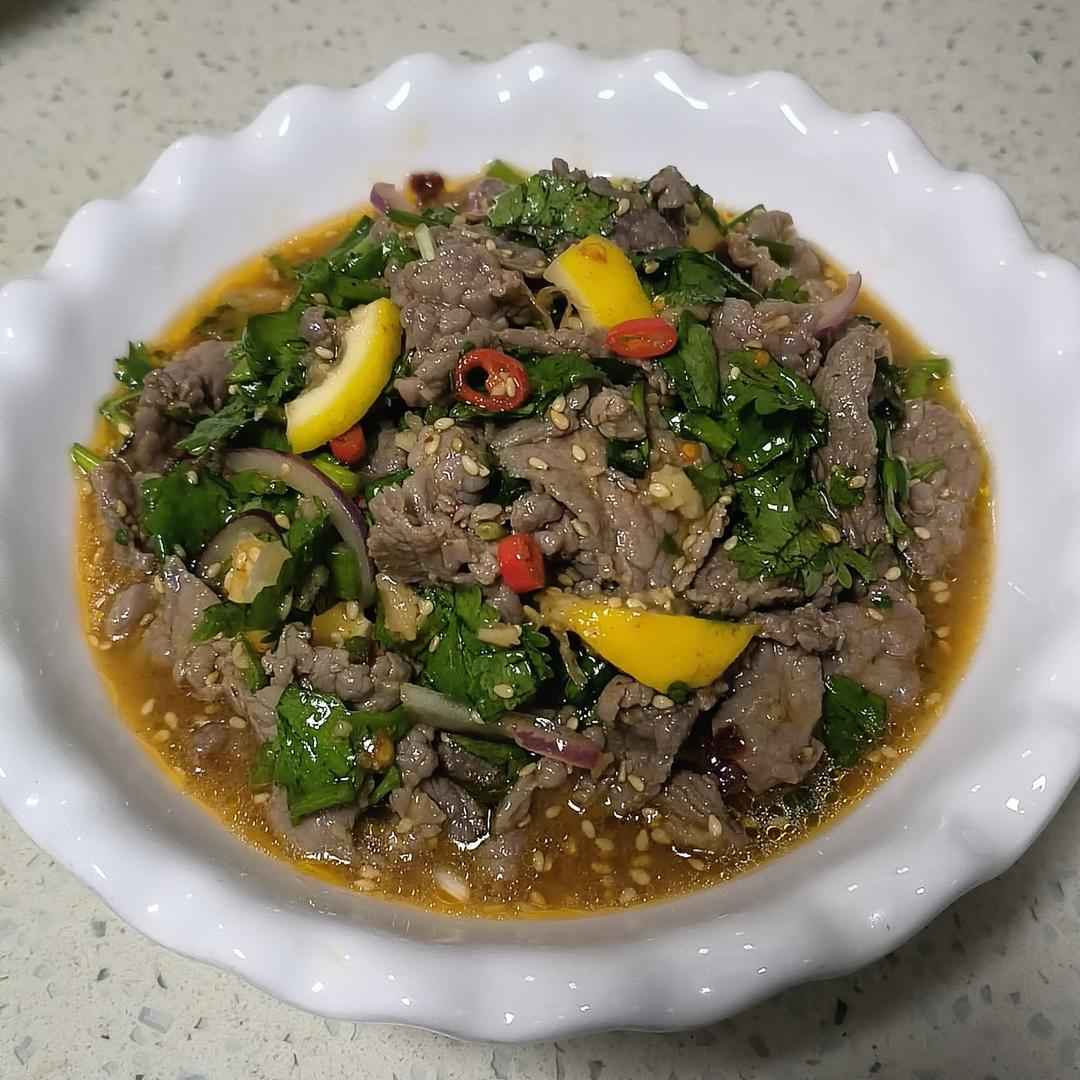 丈母娘吃了都夸的凉拌香菜牛肉