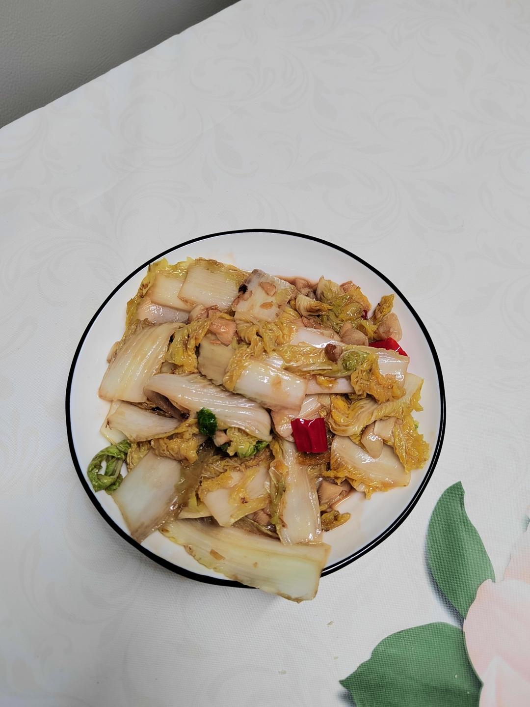 清炒娃娃菜