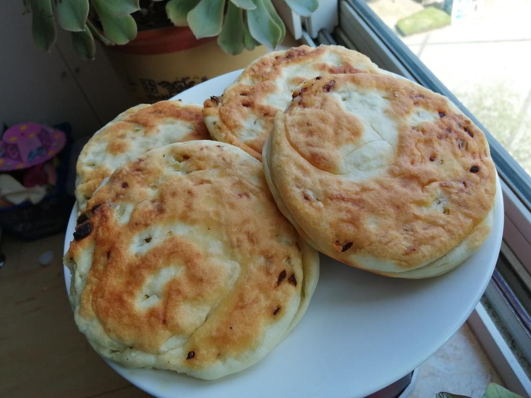 葱花发面饼的做法