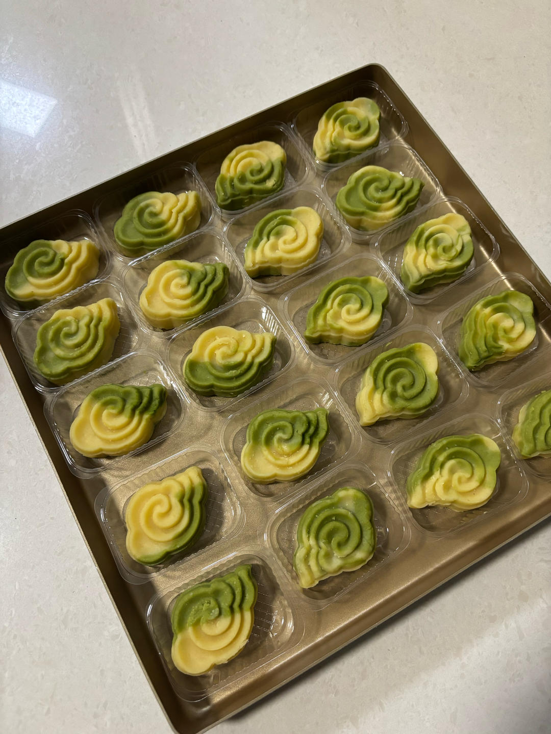 省时简易绿豆糕-免泡豆免过筛