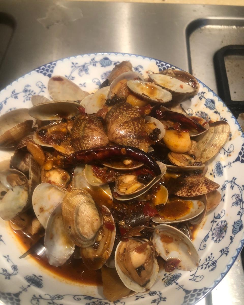 香辣花蛤（蛤蜊）｜味道赛过大排档