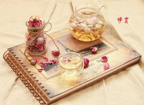 法兰西粉玫瑰花茶的做法