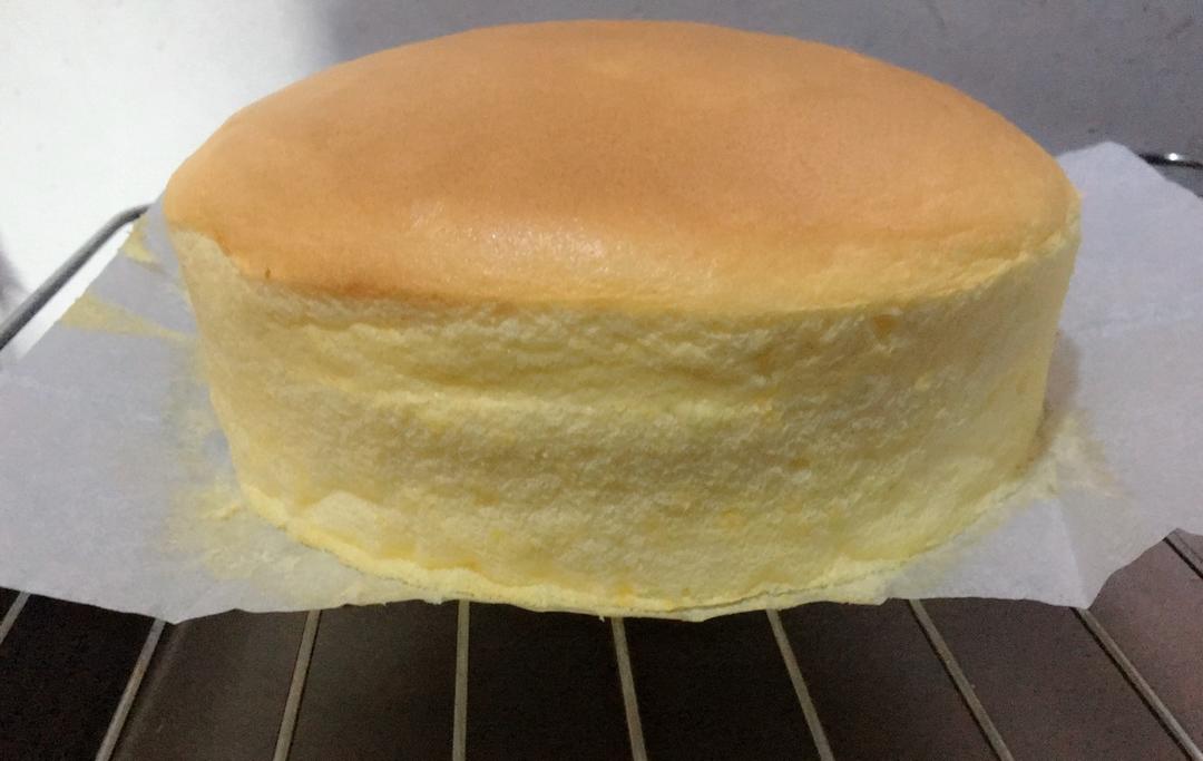 心心念念的古早味蛋糕（八寸）