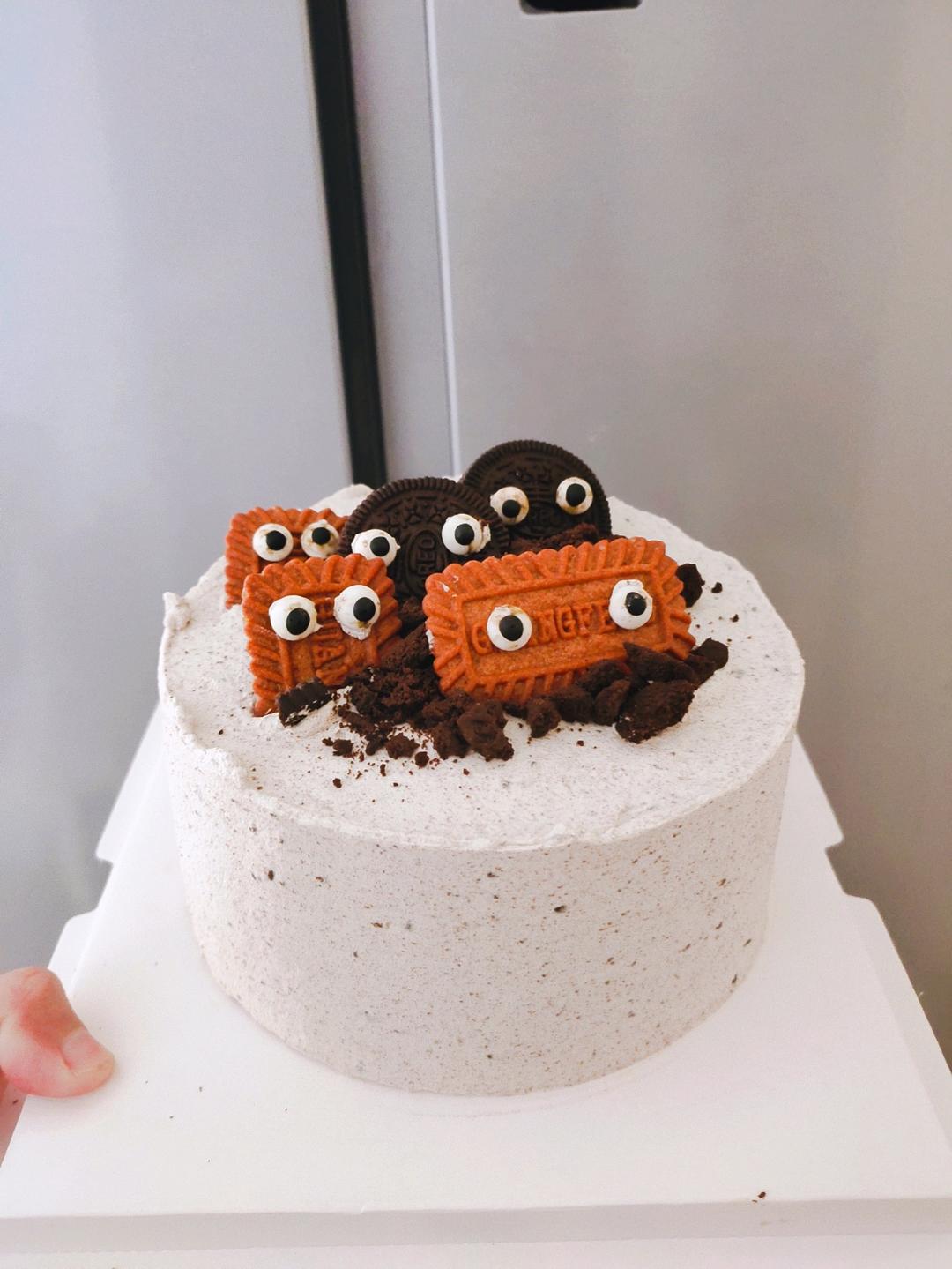 奥利奥咸奶油蛋糕（小精灵）