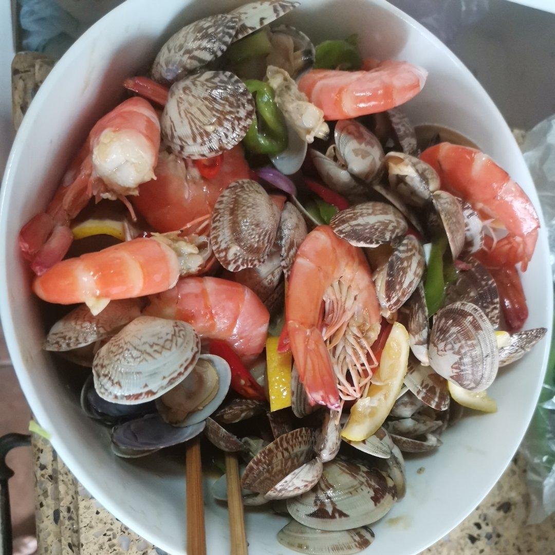 酸辣柠檬凉拌虾🦐无油低脂❗️酸辣鲜嫩Q弹