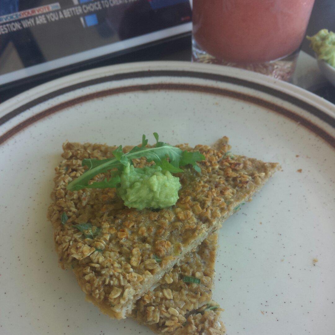 彩蔬燕麦饼
