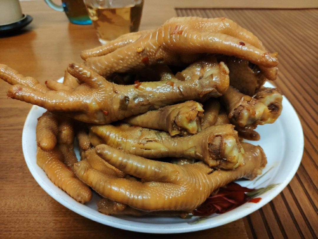 香辣卤鸡爪
