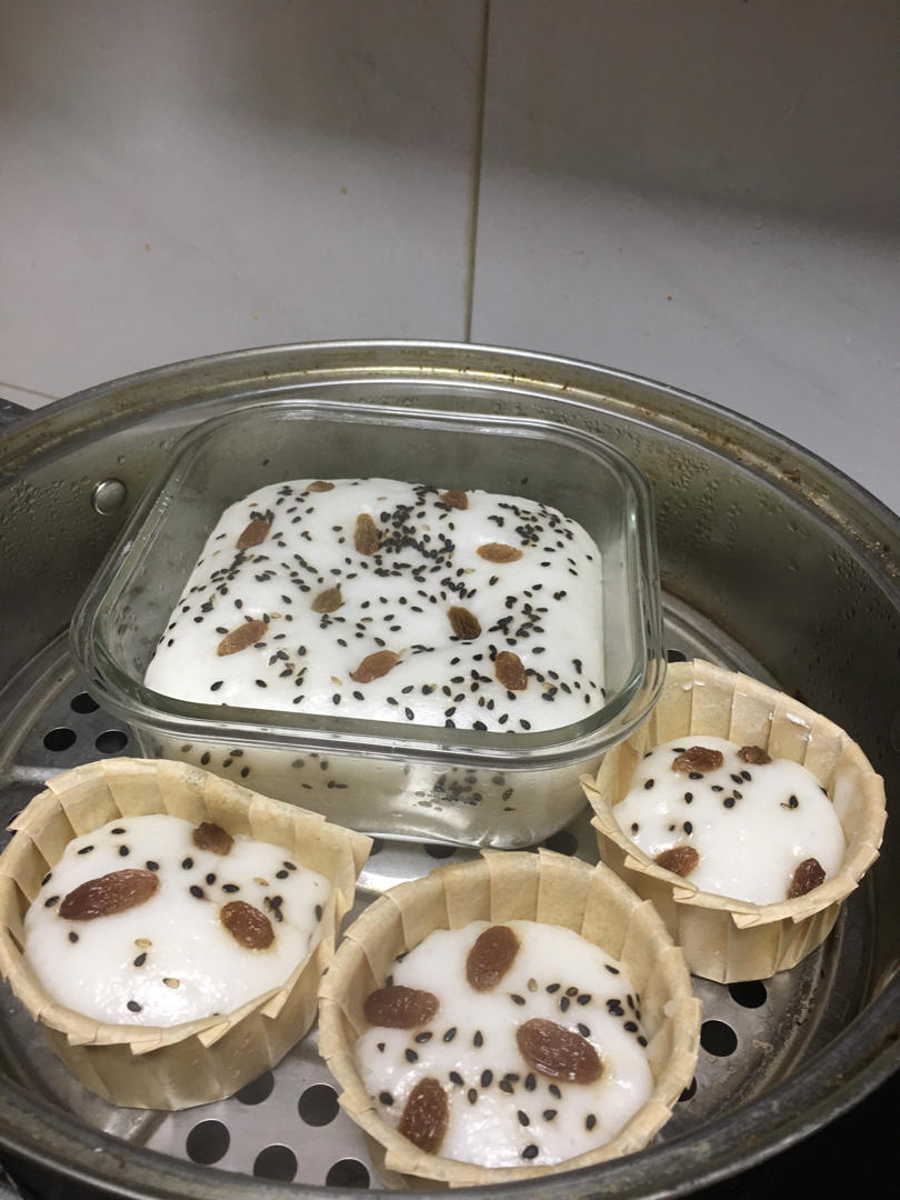 Q弹大米发糕（零失败）