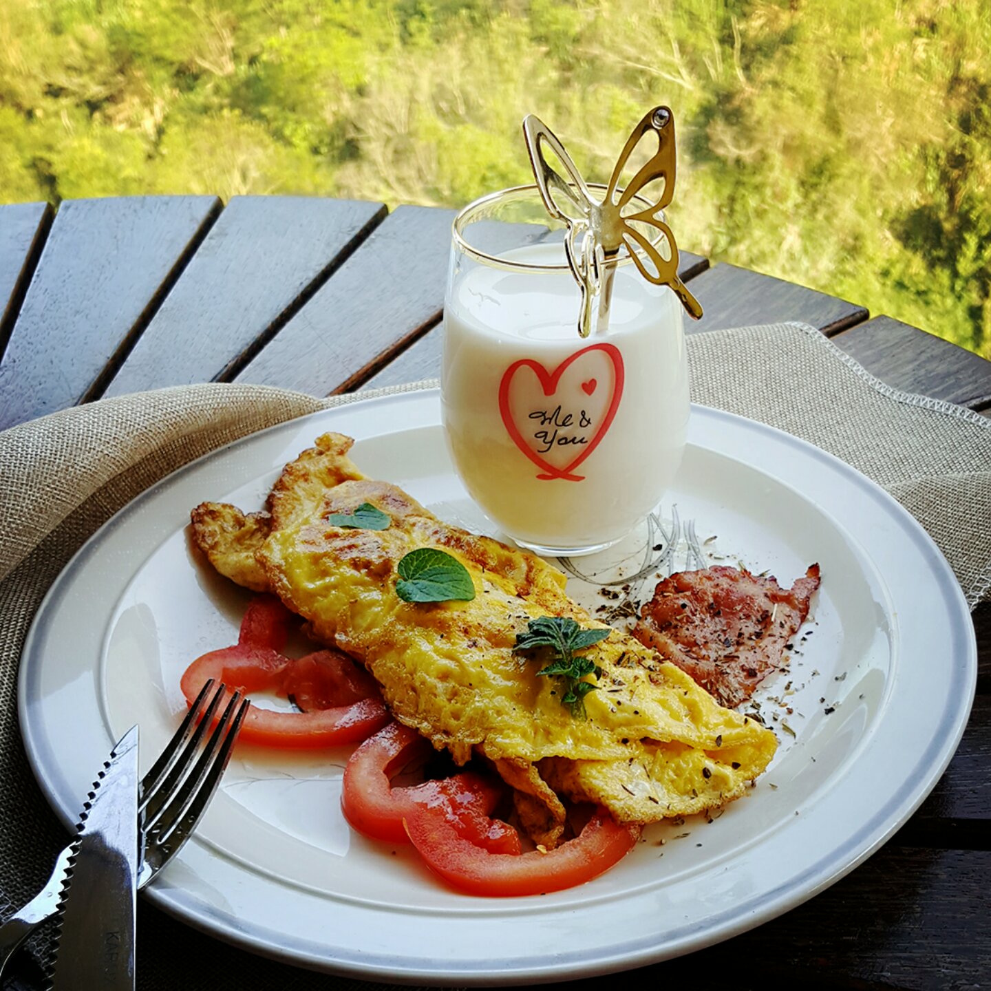 omelet Sunday brunch