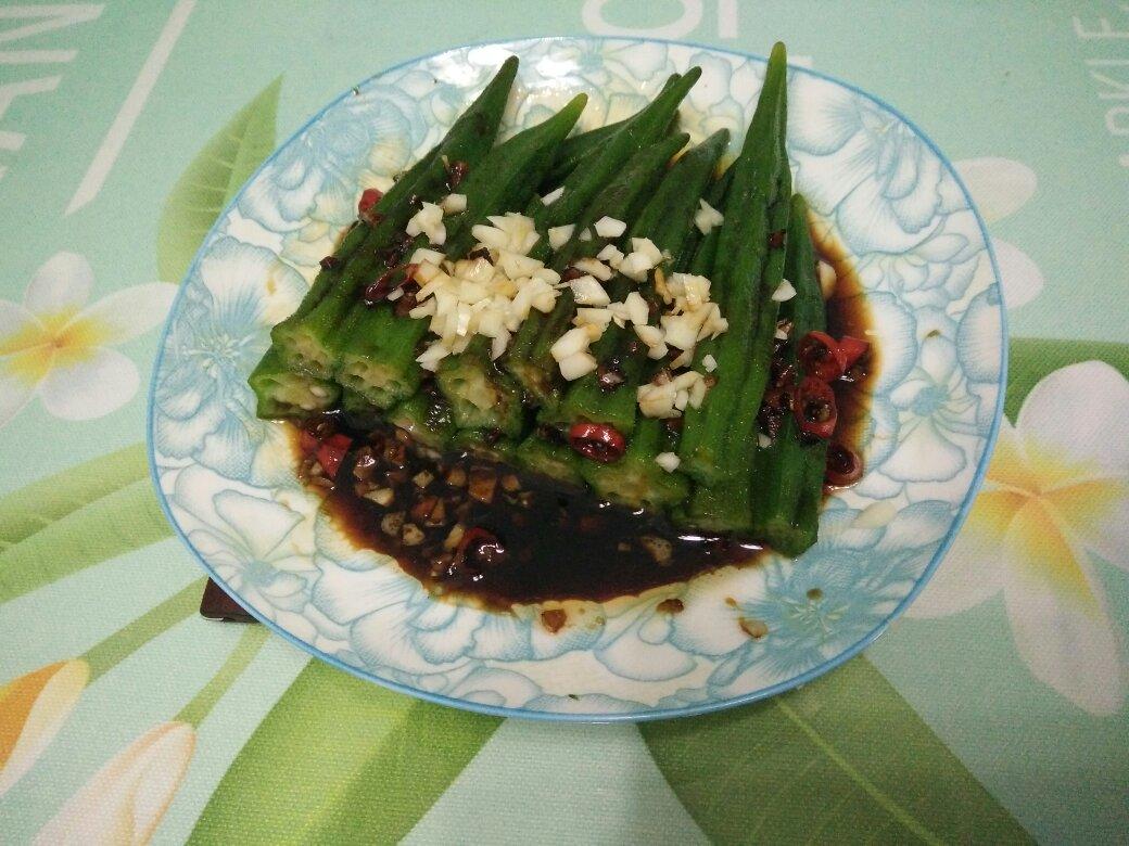 蒜蓉秋葵