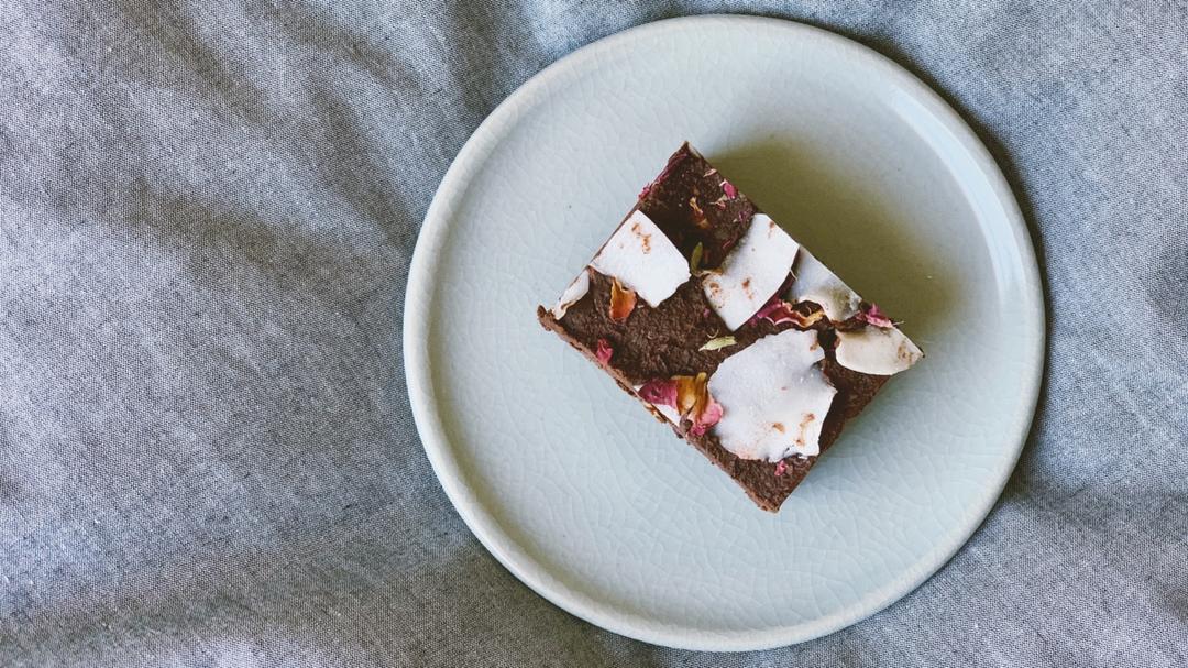 杏仁薰衣草浓巧克力 Almond Lavender Chocolate Fudge