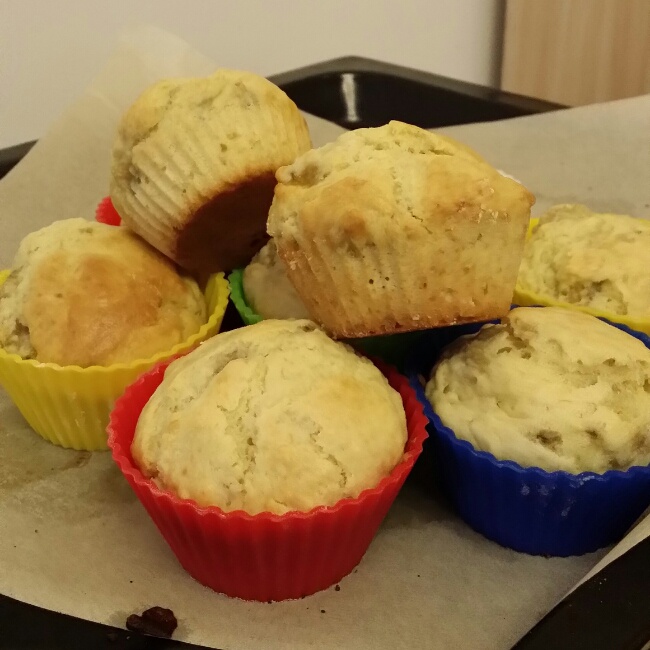 马芬 纸杯蛋糕cupcake香蕉松糕