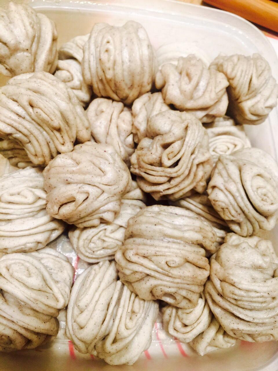 杂粮花卷的做法