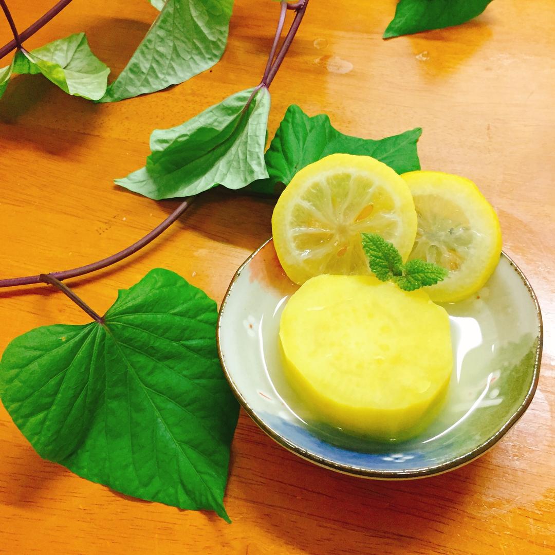方糖一杯做的柠檬红薯