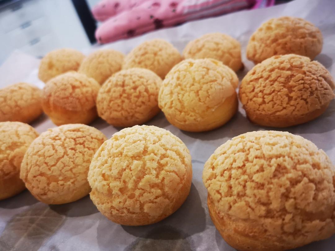 十分美味的酥皮泡芙